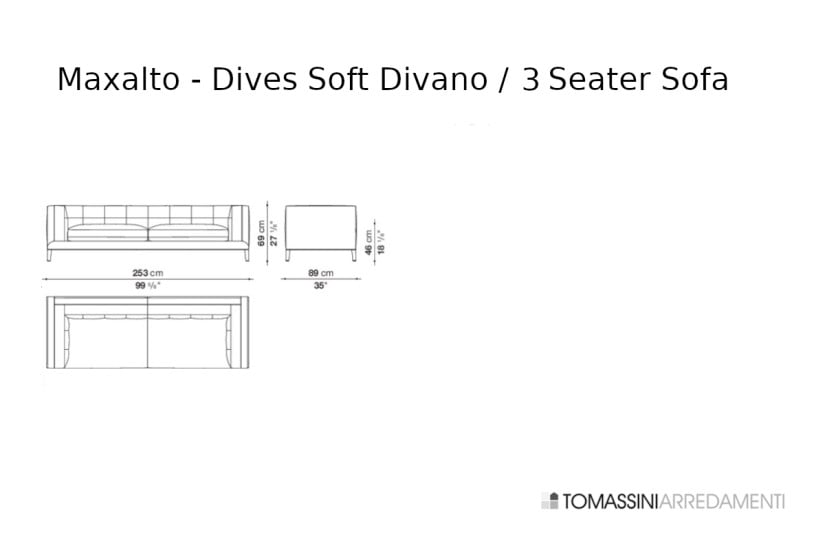Canapé Dives Soft Maxalto - 5