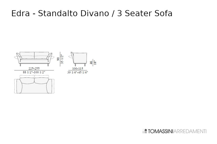 Standalto Sofa Edra - 9