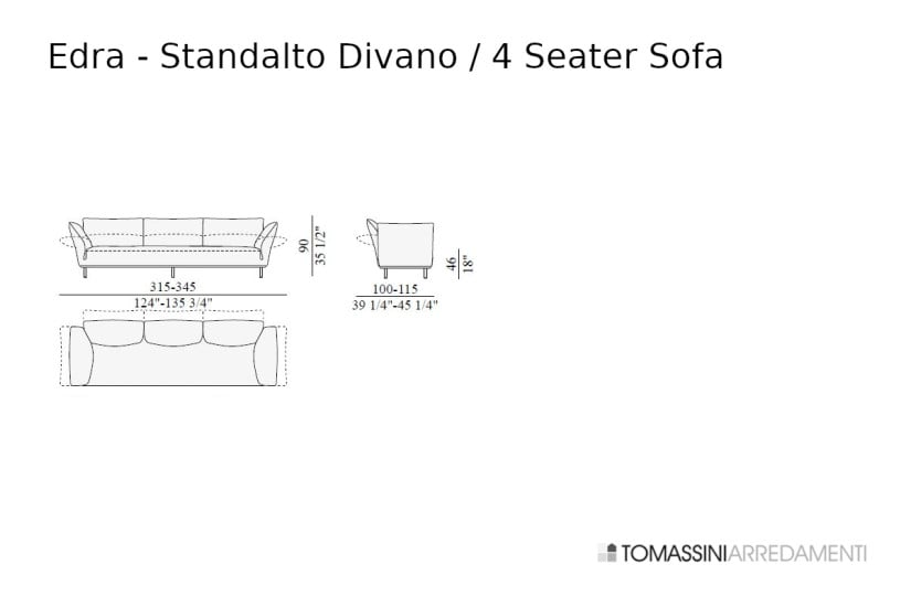 Canapé Standalto Edra - 10