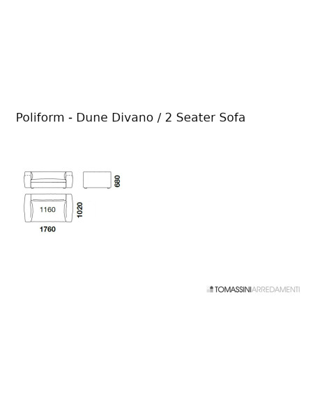 Canapé Dune Poliform - 5