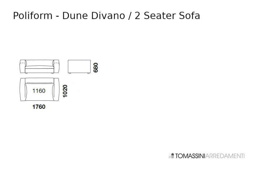 Canapé Dune Poliform - 5