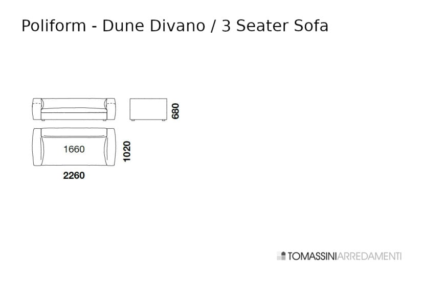 Divano Dune Poliform - 6
