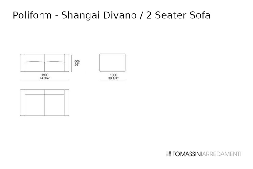 Shangai Sofa Poliform - 5
