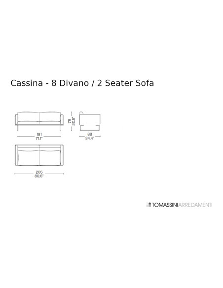 Canapé 8 Cassina - 7