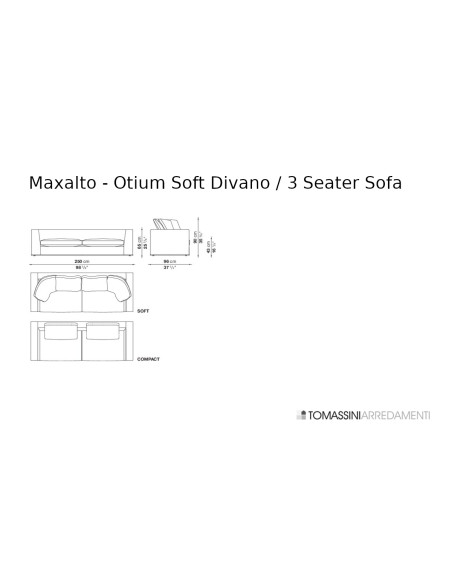 Canapé Otium Soft Maxalto - 5