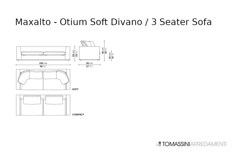 Otium Soft Sofa Maxalto - 5