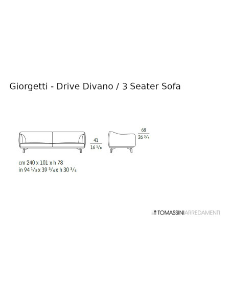 Canapé Drive Giorgetti - 8