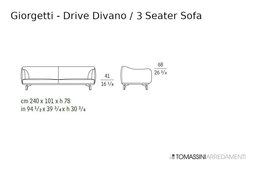 Canapé Drive Giorgetti - 8