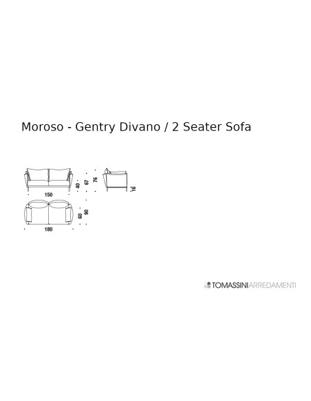 Canapé Gentry Moroso - 6