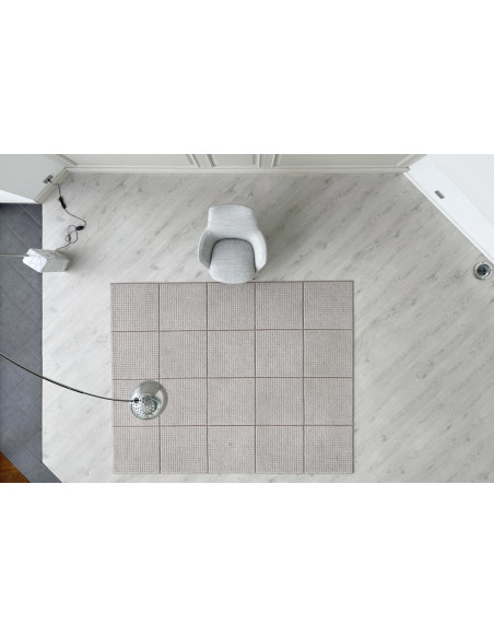 Fauteuil Caratos en tissu gris mélangé - 5