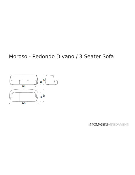 Redondo Sofa Moroso - 9