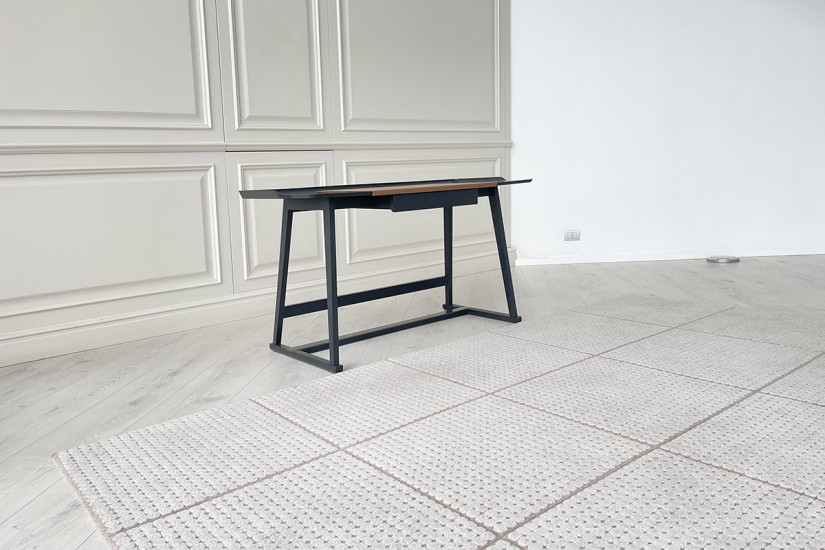 Scrittoio Recipio in legno laccato nero  - 2