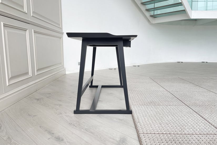 Scrittoio Recipio in legno laccato nero  - 3