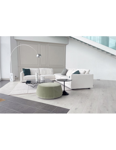 Canapé Alexander en tissu blanc sale (Offre Expo) - 2