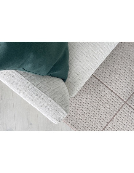 Canapé Alexander en tissu blanc sale (Offre Expo) - 5