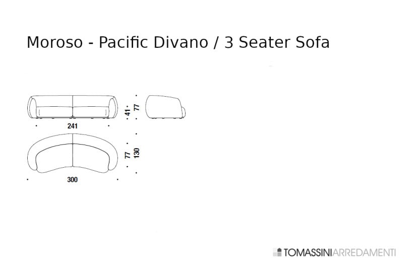 Pacific Sofa Moroso - 4