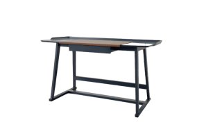 Scrittoio Recipio in legno laccato nero (Offerta Expo) Maxalto - 6