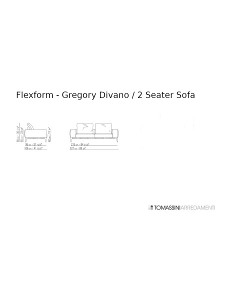 Canapé Gregory Flexform - 7