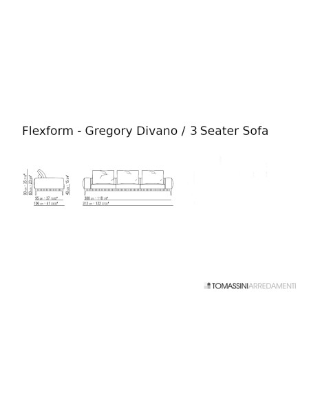 Gregory Sofa Flexform - 8