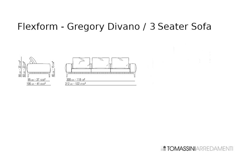 Gregory Sofa Flexform - 8
