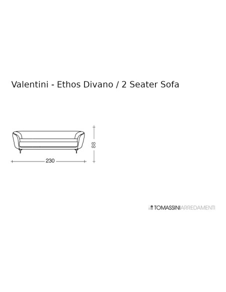 Divano Ethos Valentini - 5