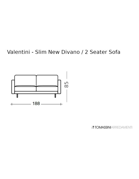 Divano Slim New Valentini - 6