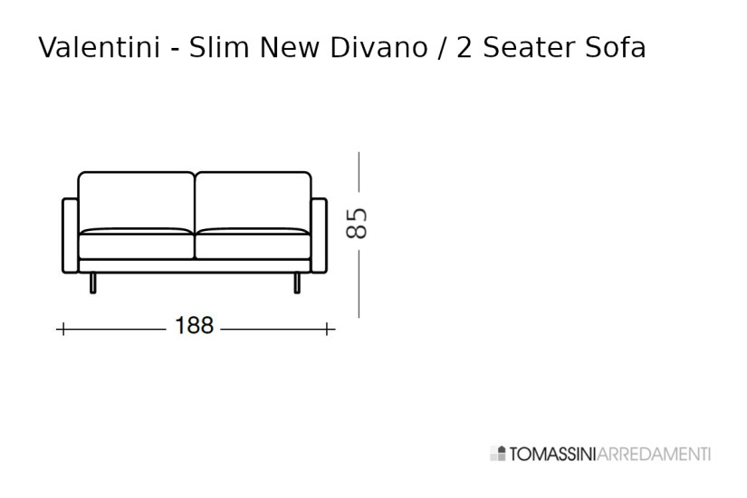 Divano Slim New Valentini - 6