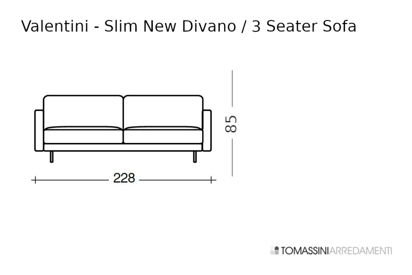 Divano Slim New Valentini - 7