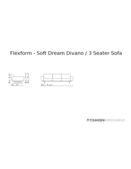 Soft Dream Sofa Flexform - 6