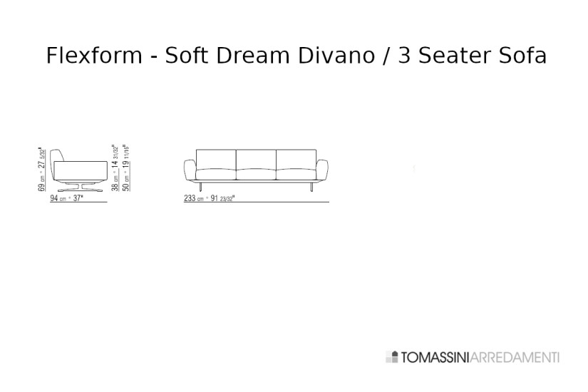 Canapé Soft Dream Flexform - 6