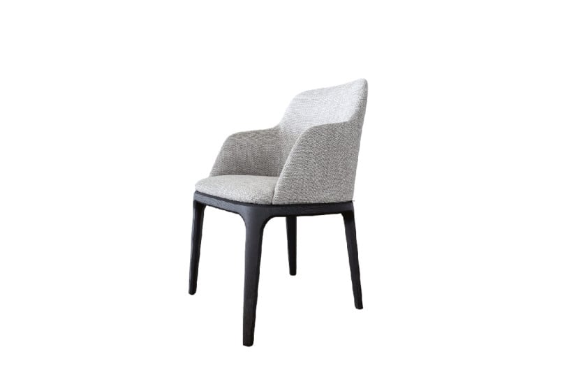 Grace Dove Gray Fabric Chair (Expo Offer) Poliform - 6