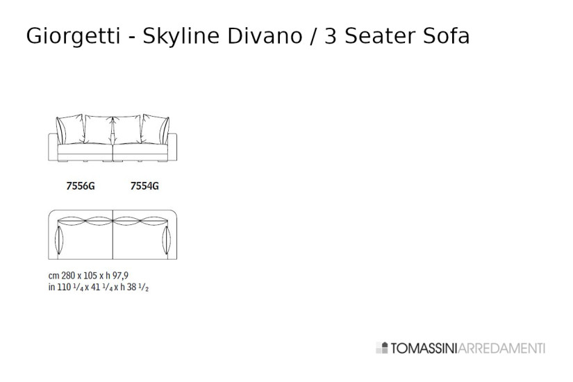 Divano Skyline Giorgetti - 8