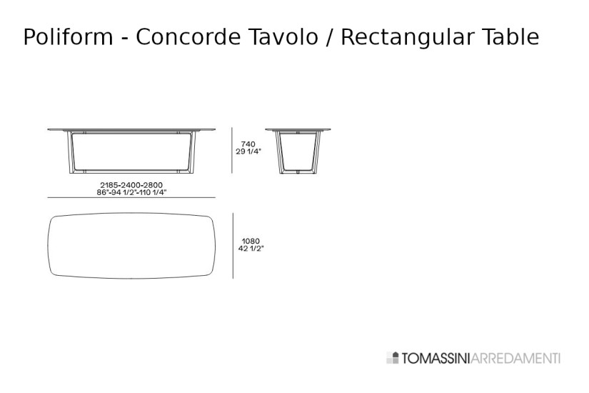 Table Concorde Poliform - 7