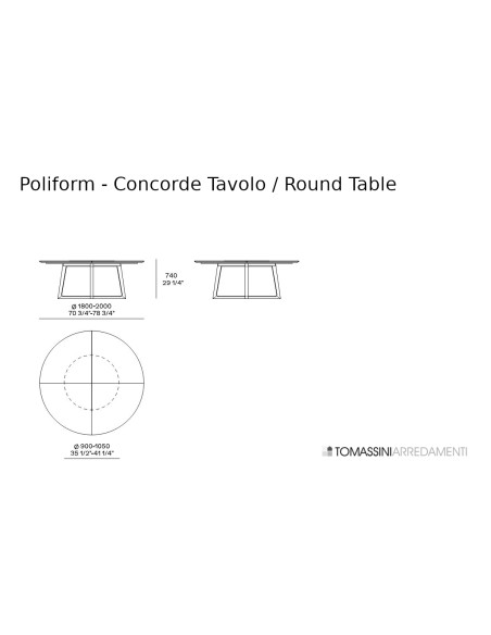 Concorde Table Poliform - 8