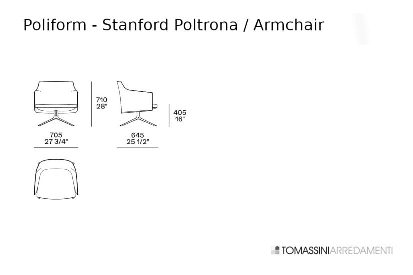 Poltrona Stanford Poliform - 6