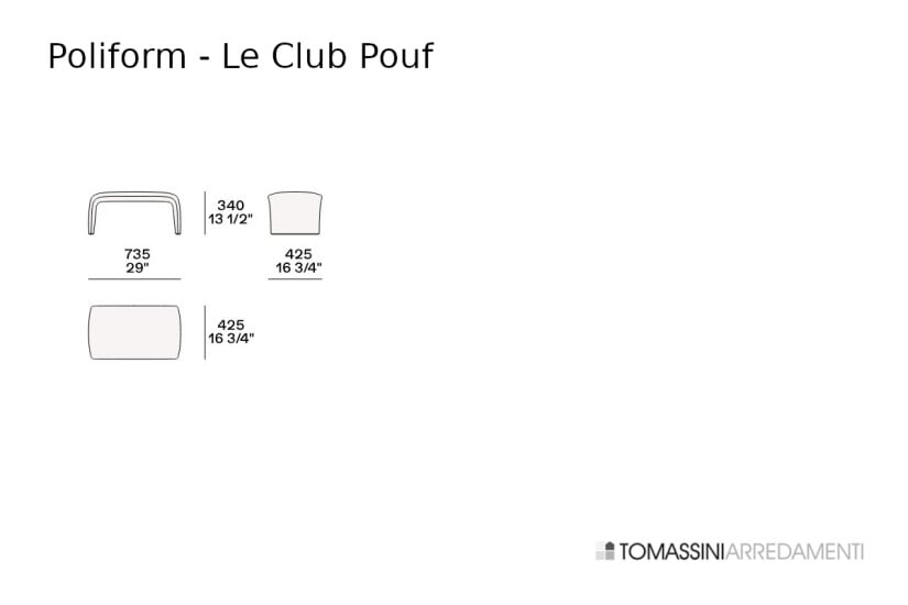 Le Club Armchair Poliform - 5