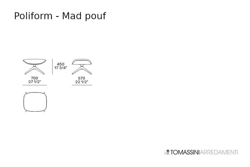 Poltrona Mad Joker Poliform - 5