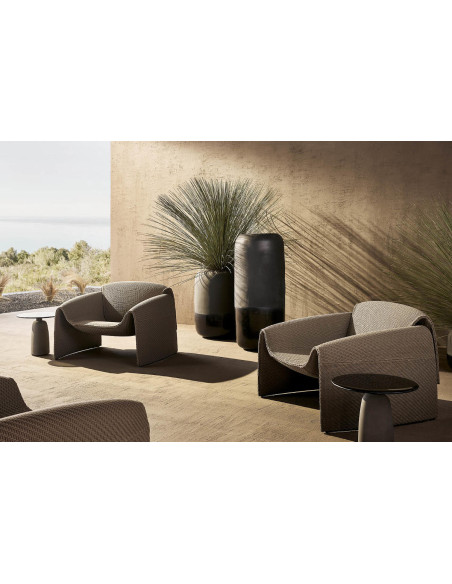 Le Club Outdoor Armchair Poliform - 3