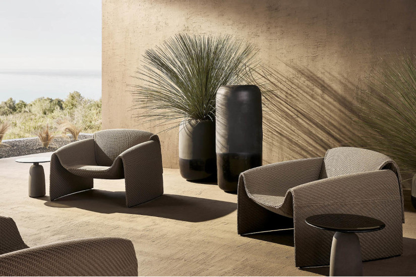 Fauteuil d'extérieur Le Club Poliform - 3