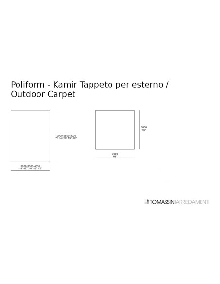 Tappeto per esterno Kamir Poliform - 5