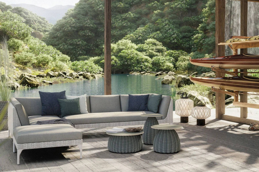 Mu Outdoor Sofa Dedon - 6