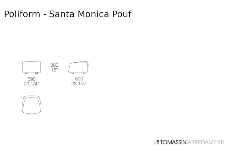 Poltrona Santa Monica Lounge Poliform - 3