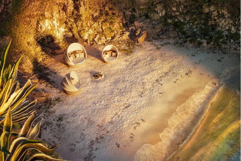 Canapé d'extérieur Orbit Dedon - 6