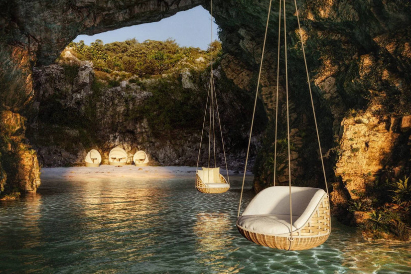 Divano per esterno Orbit Dedon - 5