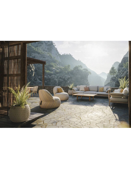 Chaise Lounge pour extérieur Dala Dedon - 4