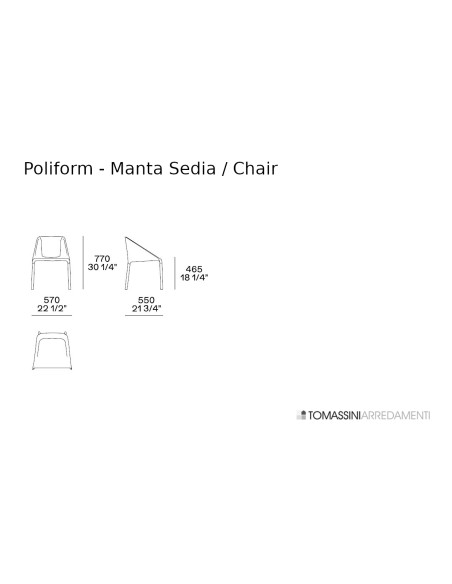Sedia Manta Poliform - 6