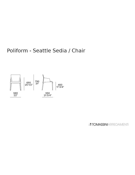 Seattle Chair Poliform - 5