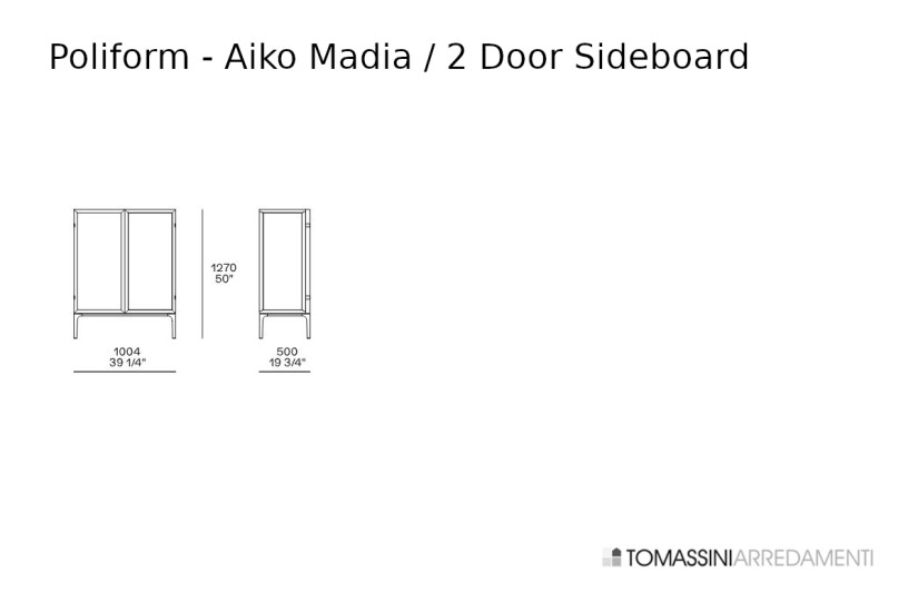 Aiko Sideboard Poliform - 5