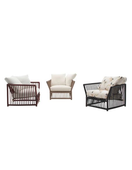 Fauteuil d'extérieur Softcage B&B Italia Outdoor - 4