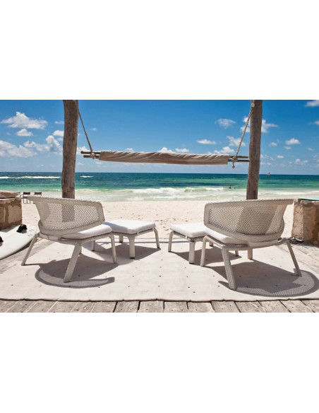 Poltrona Club per esterno Seashell Dedon - 4